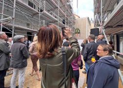 Richtfest Fuer Neues Saaltor In Jena Gefeiert 15